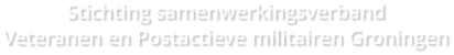 Stichting samenwerkingsverband  Veteranen en Postactieve militairen Groningen