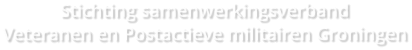 Stichting samenwerkingsverband  Veteranen en Postactieve militairen Groningen